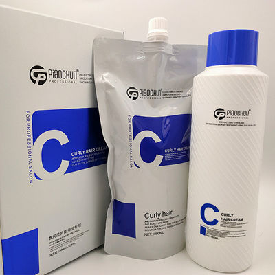 Καλή τιμή Φρουτώδης μυρωδιάς μαλλιά Lotion Curly Anti Frizz Curl Κρέμα για χρήση στο σαλόνι 1000MLx2 σε απευθείας σύνδεση