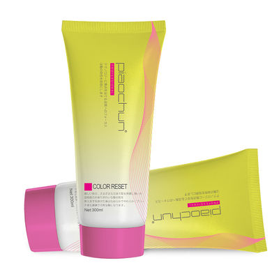 Prezzo buono OEM ODM 300ml Basso Ammonio Colorante Erboristico Permanente Per Capelli Eliminatore Crema Paste Formula di Cera di Bolle Shampoo da Salon Utilizzo in linea