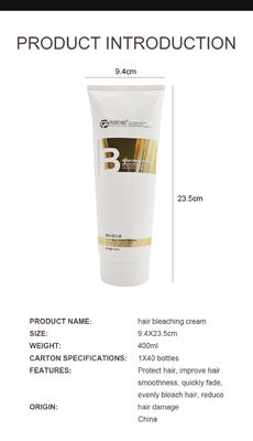 Good price Gentle Cruelty Free White Hair Lightening Cream Salon Use For Men And Women online