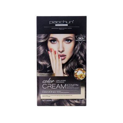 Good price Ammonia Free Hair Color Cream For Covering White Hair Multi Stage Color 100ml online