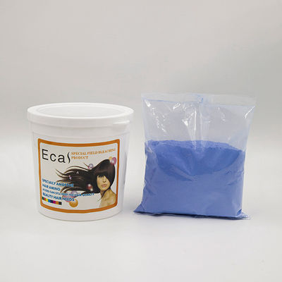 Prezzo buono OEM ODM Persolfato di sodio Decolorante capelli in polvere blu per tutti i tipi di capelli in linea