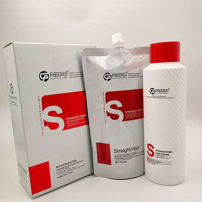 Good price Permanent Straightening Hair Lotion Cream For Professional Salon GMPC MSDS Approval online