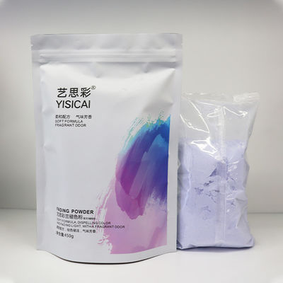 Good price 500g Salon Hair Discolor Bleach Powder With Blue Purple Fine Hair Color Powder online