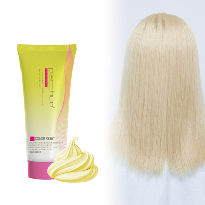 良い価格 OEM/ODM 永久ヘアダイリムーバー 300ml 低アンモニア ハーバル、クリームペーストバブルワックス処方、プロフェッショナルサロン用 オンライン