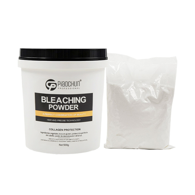 Prezzo buono Certificato GMP 500g Platinum Blonde Hair Bleaching Powder 9+ Lift Anti-Dust Ammonio-Free Bulk Developer Diretto dalla Fabbrica in linea