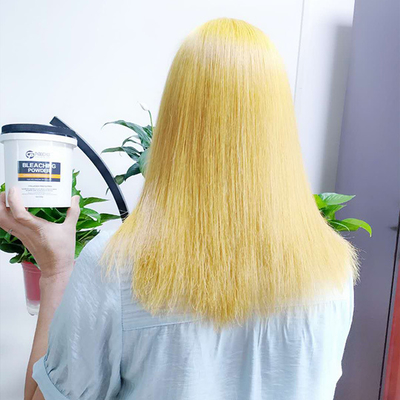 良い価格 GMP認証工場直送 500g プラチナブロンドヘアブリーチパウダー 9+ リフト アンチダスト 無アンモニア バルクデベロッパー オンライン