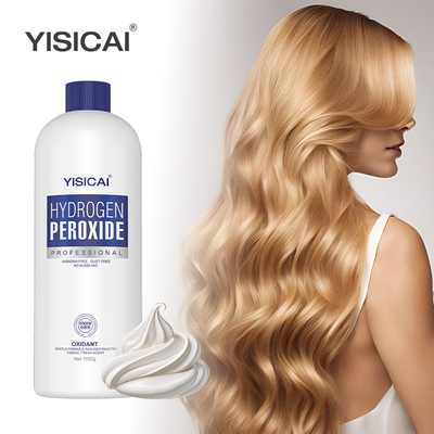 Goede prijs 1000ml Ammonia-Free Hydrogen Peroxide Hair Bleaching Dyeing Solution 3%6%9%12% Concentrations Milk Texture Permanent Feature online