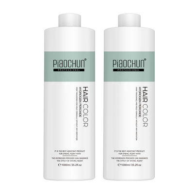 Bon prix 1000ml Peroxyde d'hydrogène pour coloration capillaire – Mélange professionnel avec additifs anti-allergiques, texture crémeuse pour des cheveux lisses et brillants en ligne